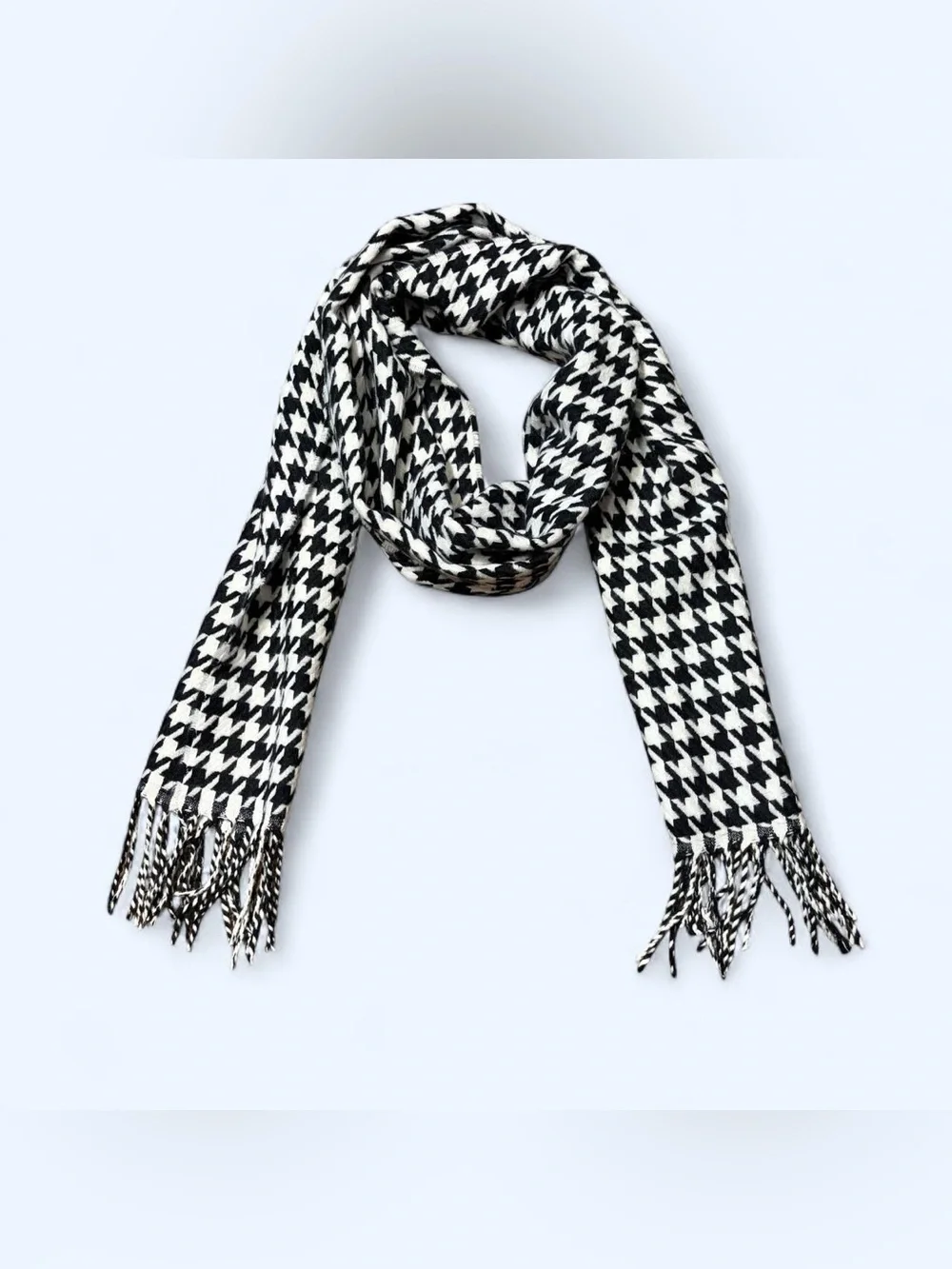 Emo Houndstooth Plaid Scarf Belt!